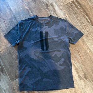 NOBULL Men's Dark Blue Camouflage Tee